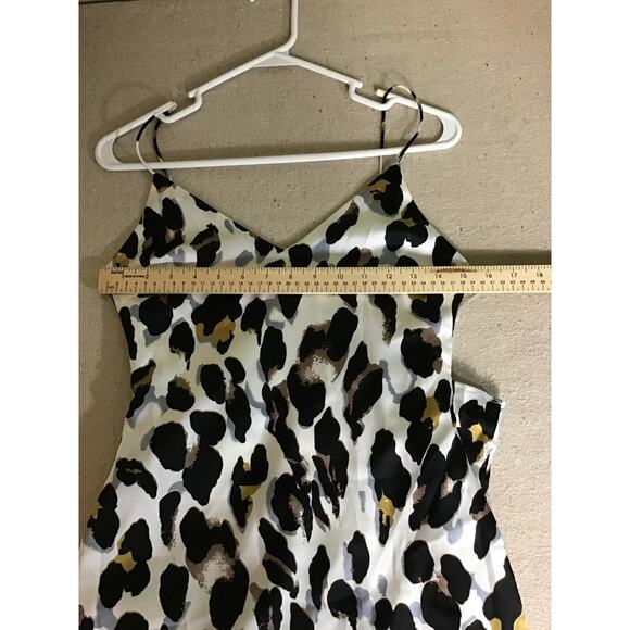 Revole Superdown Women Leopard Print Midi Slip dress Sz XS NWT Boho Sexy Slinky - Picture 6 of 10